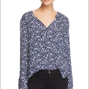 Velvet By Graham & Spencer Jena Blouse In Begonia